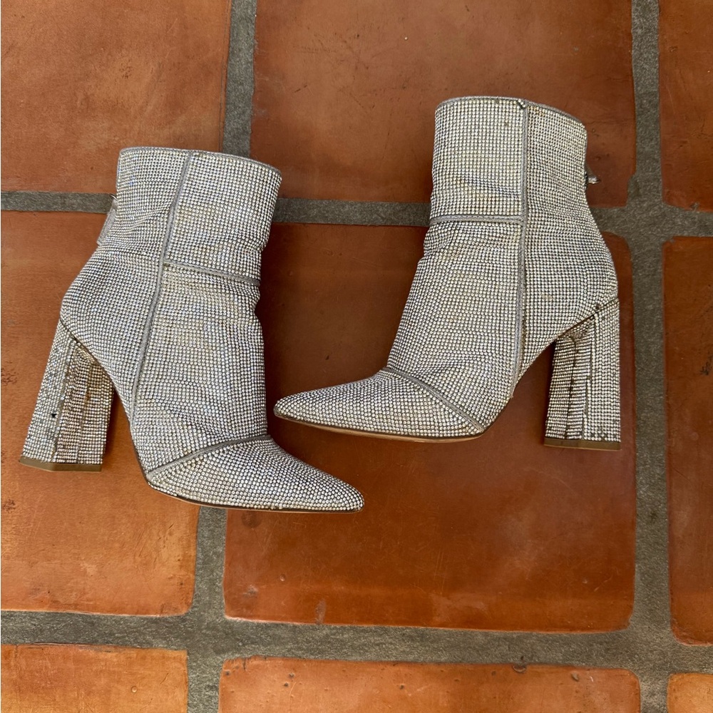 Terra Rhinestone Sparkle Steve Madden Boots
